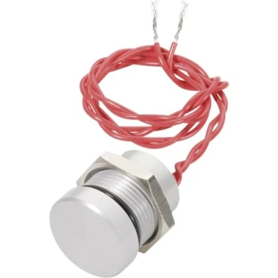 Afbeelding van APEM PBAR2AF0000 Piëzotoets 24 V DC/AC 0.2 A 1x uit/(aan) Moment IP69K 1 stuk(s)