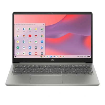 Afbeelding van HP Chromebook 15a nb0002nb Intel® Core™ i3 N305 39,6 cm (15.6&quot;) Full HD 8 GB LPDDR5 SDRAM 256 Flash Wi Fi 6E (802.11ax) ChromeOS Zilver
