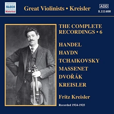 Afbeelding van Fritz Kreisler The Complete Recordings, Vol. 6 (CD)