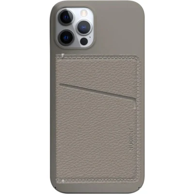 Afbeelding van Nudient Card Holder Leather Clay Beige