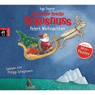 Afbeelding van Der kleine Drache Kokosnuss feiert Weihnachten
