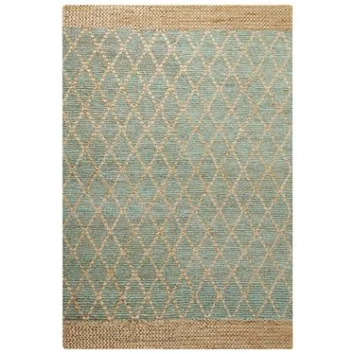 Afbeelding van TELLIKAYA Laagpolig vloerkleed Beige 200 x 300 cm Jute
