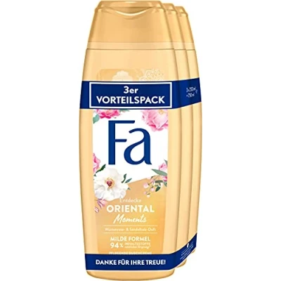Afbeelding van 3x Fa Douchegel Oriental Moments 250 ml