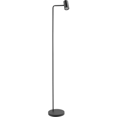 Afbeelding van Highlight Vloerlamp Burgos Zwart 1 lichts 134cm GU10