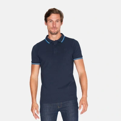 Afbeelding van Mario Russo Polo Shirt Edward heren Poloshirts Katoen XL Navy