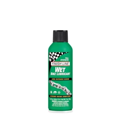 Afbeelding van Finish Line Fiets kettingsmeermiddel nat spray 246 ml