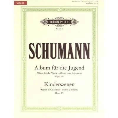 Image de Partitions classique EDITION PETERS SCHUMANN ROBERT ALBUM FOR THE YOUNG OP.68: SCENES FROM CHILDHOOD OP.15 Piano