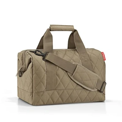 Afbeelding van Reisenthel Allrounder Weekendtas, Dames, Maat: One Size, Rhombus olive