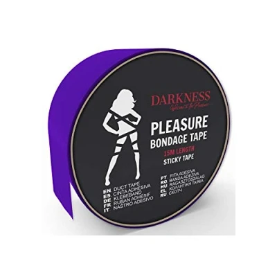Afbeelding van Darkness BONDAGE Sticky Tape Purple 15m