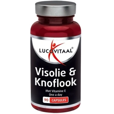 Afbeelding van Lucovitaal Visolie en Knoflook Capsules 90CP