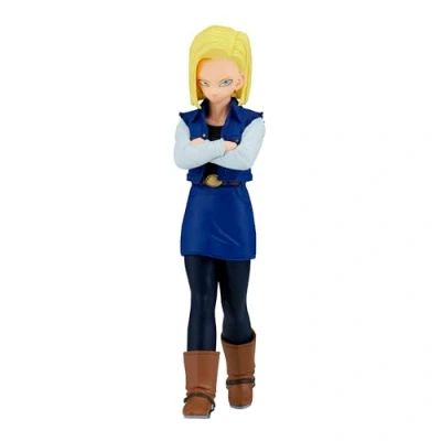 Afbeelding van Banpresto Actiefiguur Android 18 Dragon Ball Z, Solid Edge Works 17 cm, meerkleurig, BP89639P