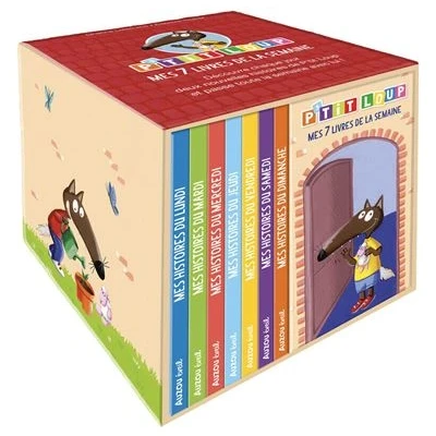 Image de P&#039;tit loup Bibliothèque Mes 7 livres de la semaine