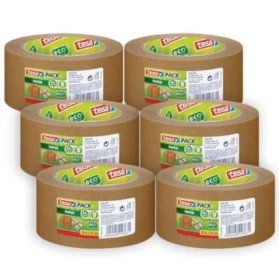 Afbeelding van tesa 57180 Pakband (l x b) 50 m mm 6 stuk(s)