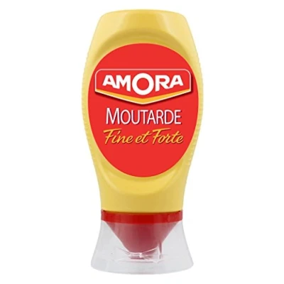 Afbeelding van Amora Fijne en sterke mosterd, 265 g