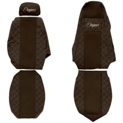 Afbeelding van F CORE Elegance FX03 BROWN Stoelhoes Bruin Met motief Kunstleer Voor