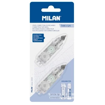 Afbeelding van MILAN BWM10467 thermovormplaatjes, cilindrisch, 5 mm x 6 m, 2 stuks