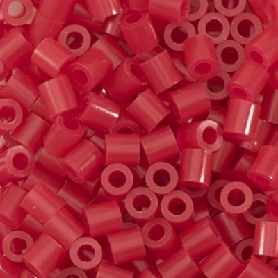 Afbeelding van Vaessen Creative Strijkparels, donkerrood, 1100 stuks, doe het zelf, voor kinderen, sieraden, decoratie, huis en andere creatieve vrijetijdsideeën, 5 mm