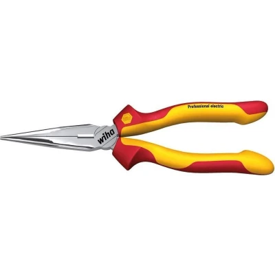 Afbeelding van Wiha 26720 VDE Platte rondbektang Recht 160 mm