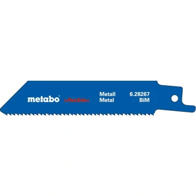 Afbeelding van Metabo 628267000 5 reciprozaagbladen, metaal 100 stuk(s)