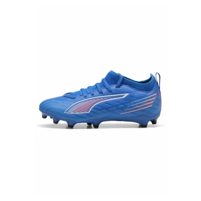 Afbeelding van Puma ultra 6 match fg/ag jr in de kleur blauw.