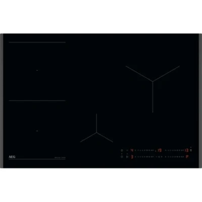 Afbeelding van AEG TO84IB0BFB 6000 Bridge Inductiekookplaat 80 cm Zwart Inductie kookplaat Nisbreedte 75 Breedte 78