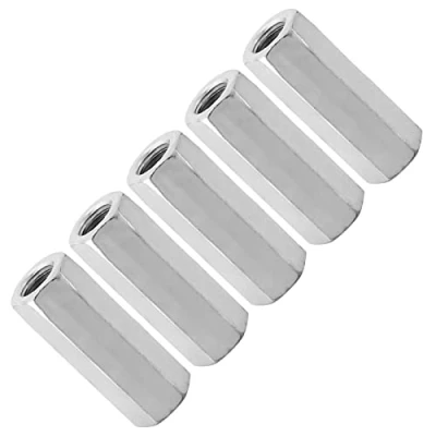 Afbeelding van 5 stuks M12 Lange Zeshoekige Schachtmoer Moer Draadafstandhouders Bevestigingen Schroef Zink Uitgebreide Zeskantschroef Draad Verbindingsstang Verbindingsdop Pakking (M12 x 50)