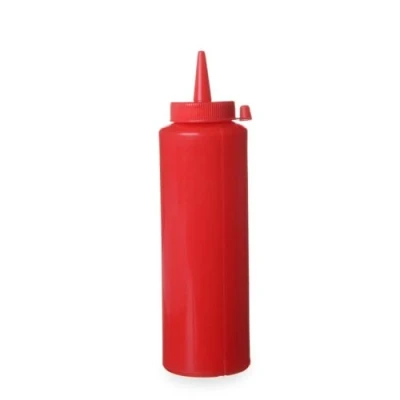 Afbeelding van Hendi Dispenser Flacon Rood 0,35 Liter Ø5,5x(H)20,5cm