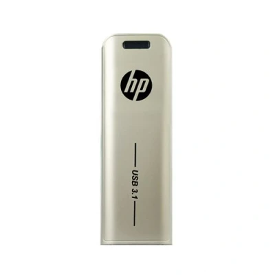 Image de Clé USB 3.1 HP X796W 32 Go en métal Or champagne