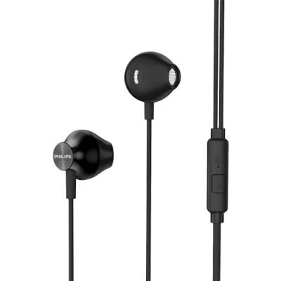 Afbeelding van Philips TAUE101BK/00 (Geen ruisonderdrukking, Bedraad), Koptelefoon, Zwart