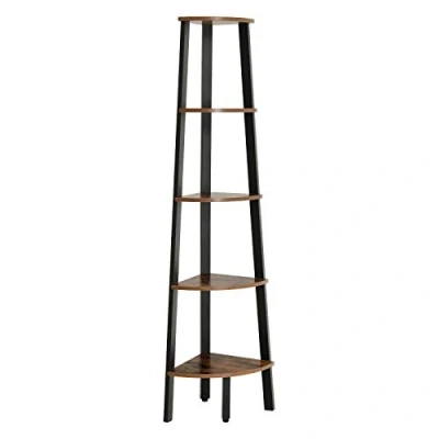 Afbeelding van Vasagle Boekenkast Vintage Kast Boekenkasten Voor Woonkamer Of Kantoor
