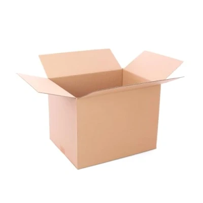 Afbeelding van Only Boxes, 20 stuks dozen, versterkt enkel kanaal, opbergdoos, binnenafmetingen: 40 x 30 cm, doos met klep, verhuisdoos, multifunctionele verpakking