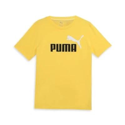 Afbeelding van Puma Color LOGO TEE Unisex Tshirt print voor kinderen, Maat: 176, White