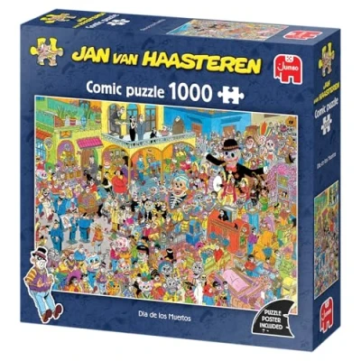 Afbeelding van Jan van Haasteren Dia de los Muertos 1000 stukjes, 12Y+