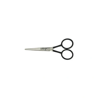 Afbeelding van Homey&#039;s kappersschaar 12 cm RVS satin/matzwart