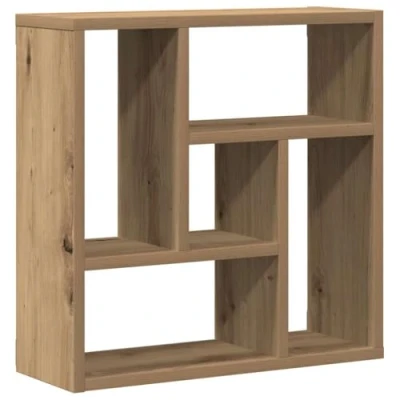 Afbeelding van vidaXL Wandschap 45x16x45 cm bewerkt hout artisanaal eikenkleurig