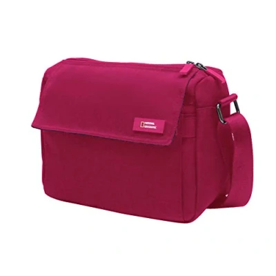 Afbeelding van National Geographic Crossbodytas / Schoudertas Academy N13903 Fuchsia