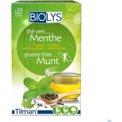 Afbeelding van Biolys® Groene thee Munt