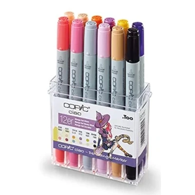 Afbeelding van Copic Ciao Marker Set Hexe 12 stuks