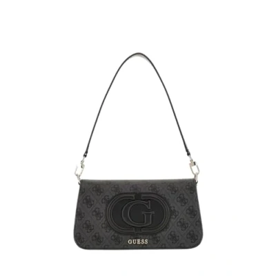 Afbeelding van Guess Schoudertassen Eco Mietta zwart