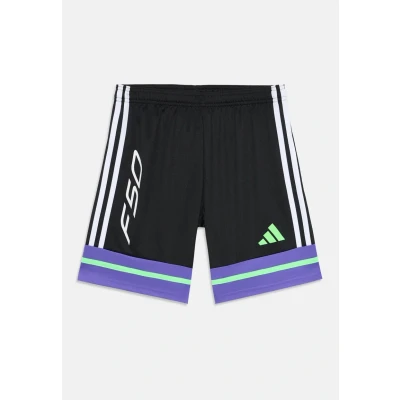 Afbeelding van adidas Performance Youth Unisex Shorts voor kinderen, Maat: 176, Black/purple rush