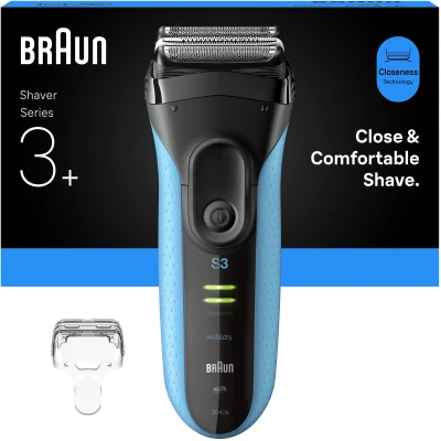 Afbeelding van Braun Scheerapparaat 3040s Blauw