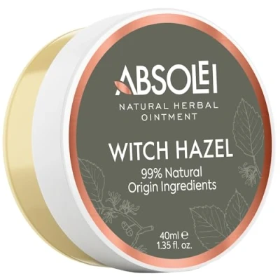 Afbeelding van Absolei Aambeienzalf, natuurlijke zalf met toverhazelaar voor brandwonden, jeuk en ongemak, 40 ml