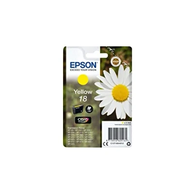 Afbeelding van Epson 18 Yellow Cartridge