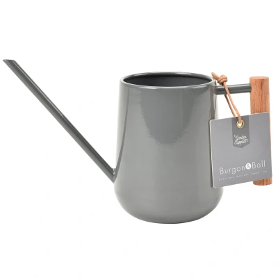 Afbeelding van Gieter antraciet grijs metaal 700 ml 25 x 12 10 cm