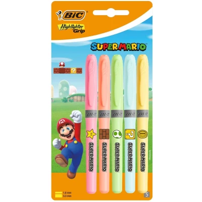 Afbeelding van BIC Super Mario Markeerstiften, 5st.