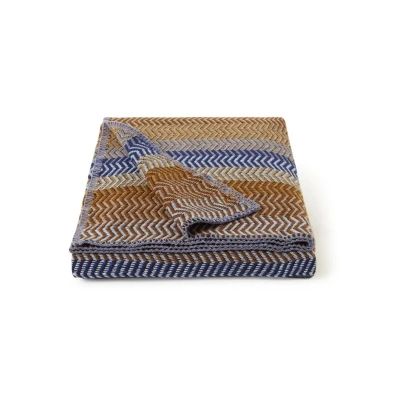 Afbeelding van Røros Tweed Fri Plaid Van Lamswol 150 X 200 Cm Donkerblauw