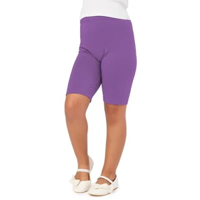 Afbeelding van Merry Style MS MS10 132 LE Meisjes Leggings Sport Vrijetijdsbroek Kort Viscose Sporbroek Yogabroek Paars 122