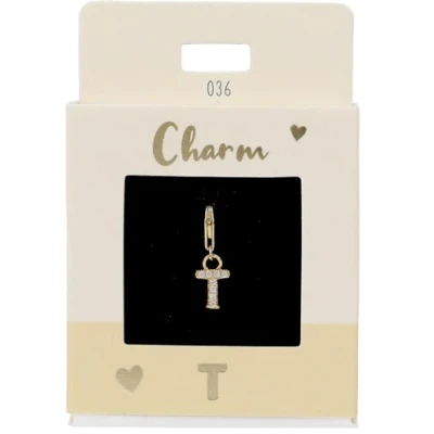 Afbeelding van Depesche Hanger &quot;Express yourself&quot; design 036 Letter T