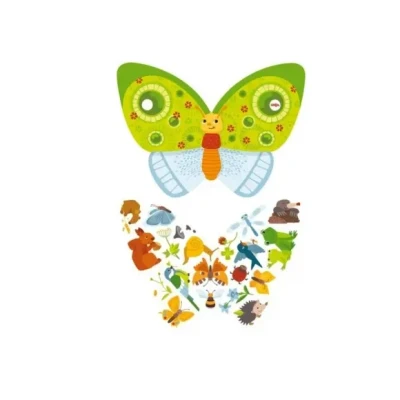 Afbeelding van Puzzel 2in1 Vlinder