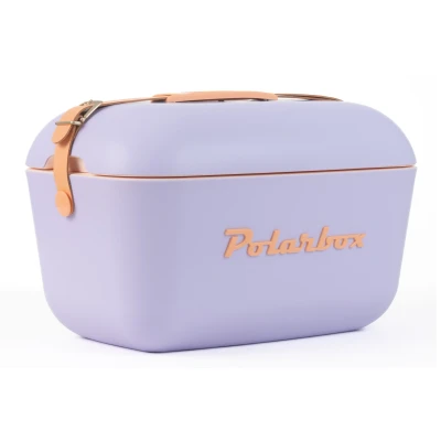 Afbeelding van Koelbox, 12 l, paars, pop, oranje details POLARBOX